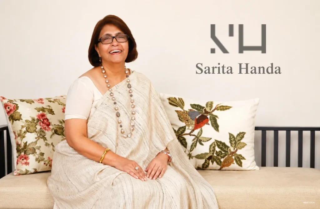 How Sarita Handa Built a Luxury Brand by Celebrating Indian Craftsmanship Sarita Handa