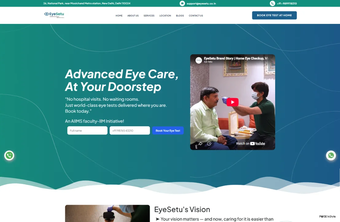 Eye care in India
