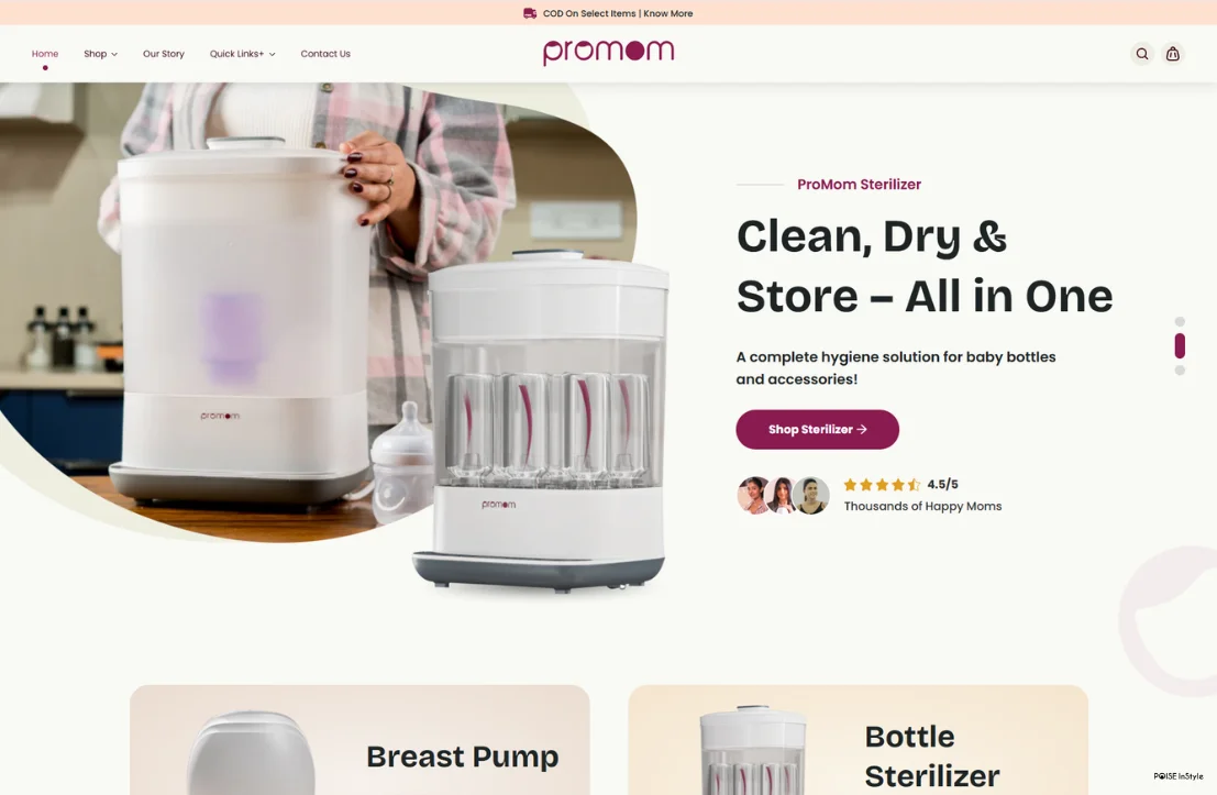 Baby care startup India