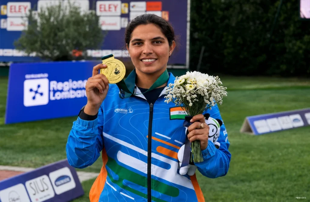 Neeru Dhanda Creates History with India’s First Women’s Trap Shooting World Cup Gold Neeru Dhanda World Cup gold