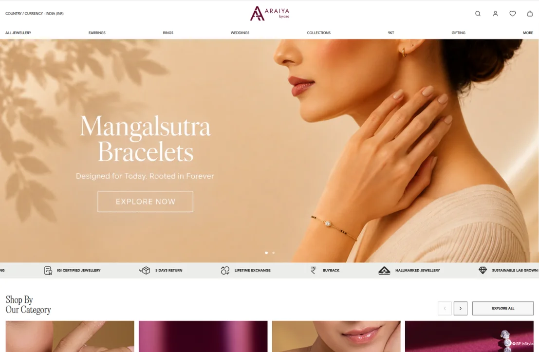 Everyday diamond jewellery