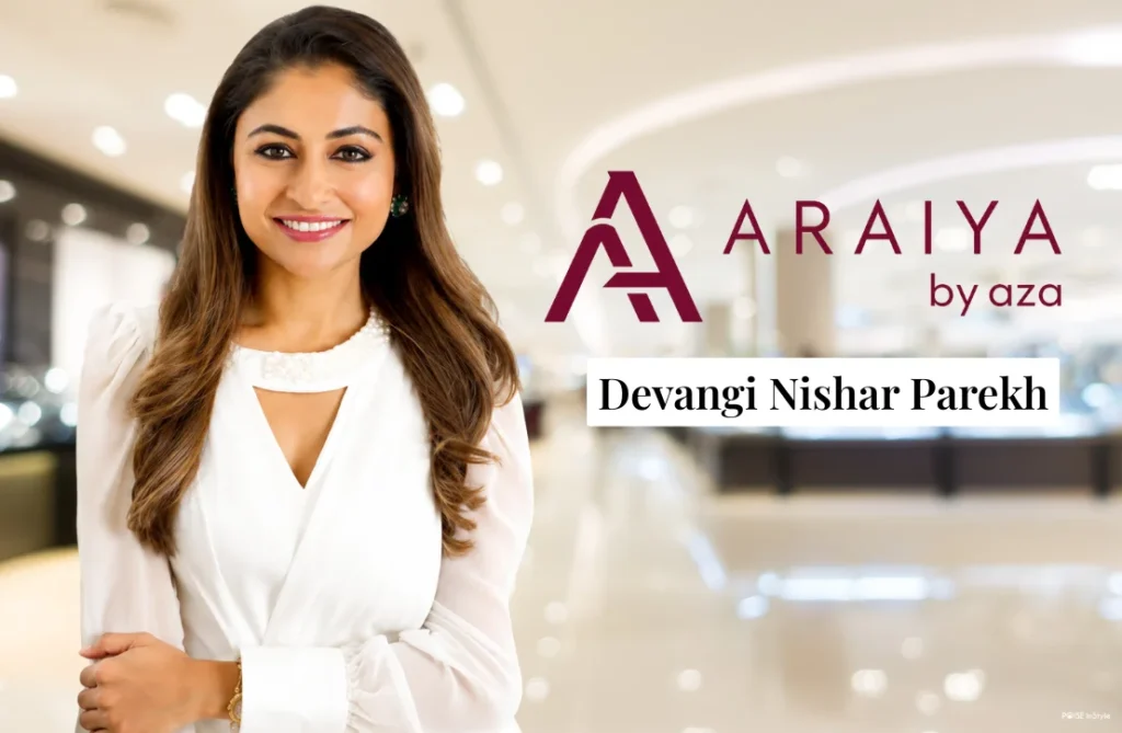 Devangi Nishar Parekh is putting a new spin on fine jewellery with Araiya by Aza. Devangi Nishar Parekh