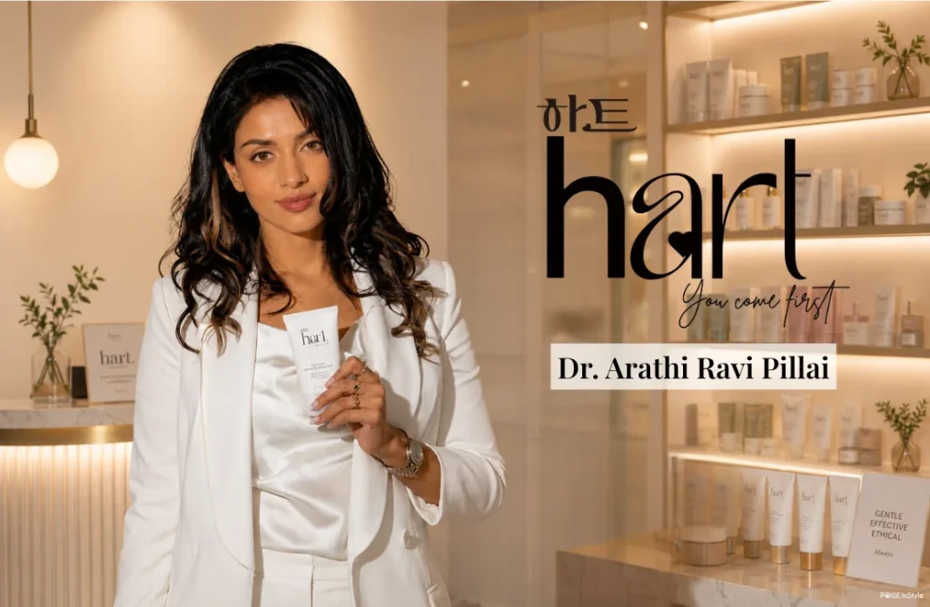How Dr. Arathi Ravi Pillai Turned Postpartum Skin Challenges into The Hart Cosmetics The Hart Cosmetics