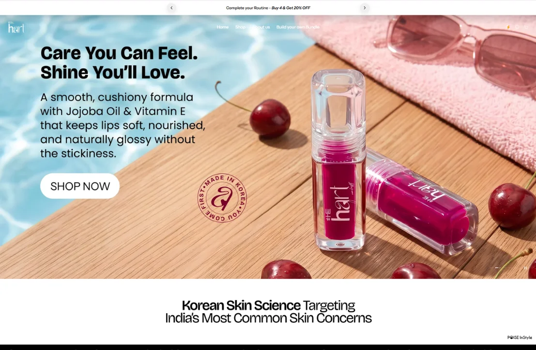 Korean skincare India
