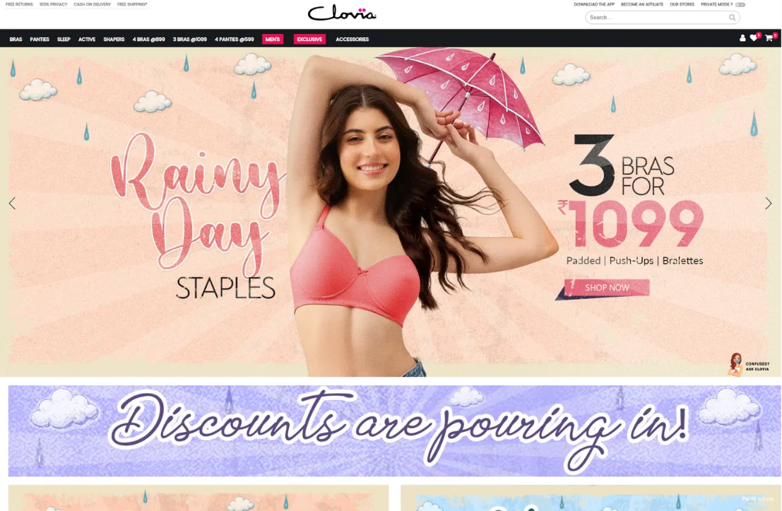 Clovia acquisition