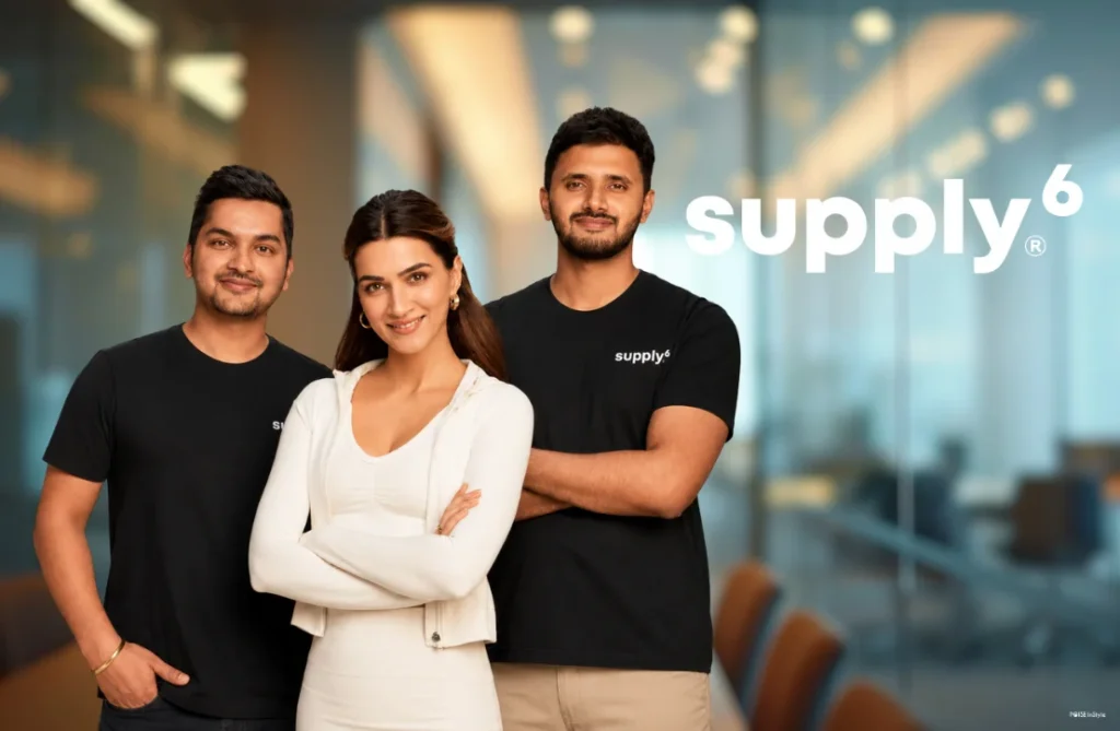 Kriti Sanon-Backed Supply6 Raises ₹48 Crore to Power the Future of India’s B2B Supply Chain Kriti Sanon startup investment