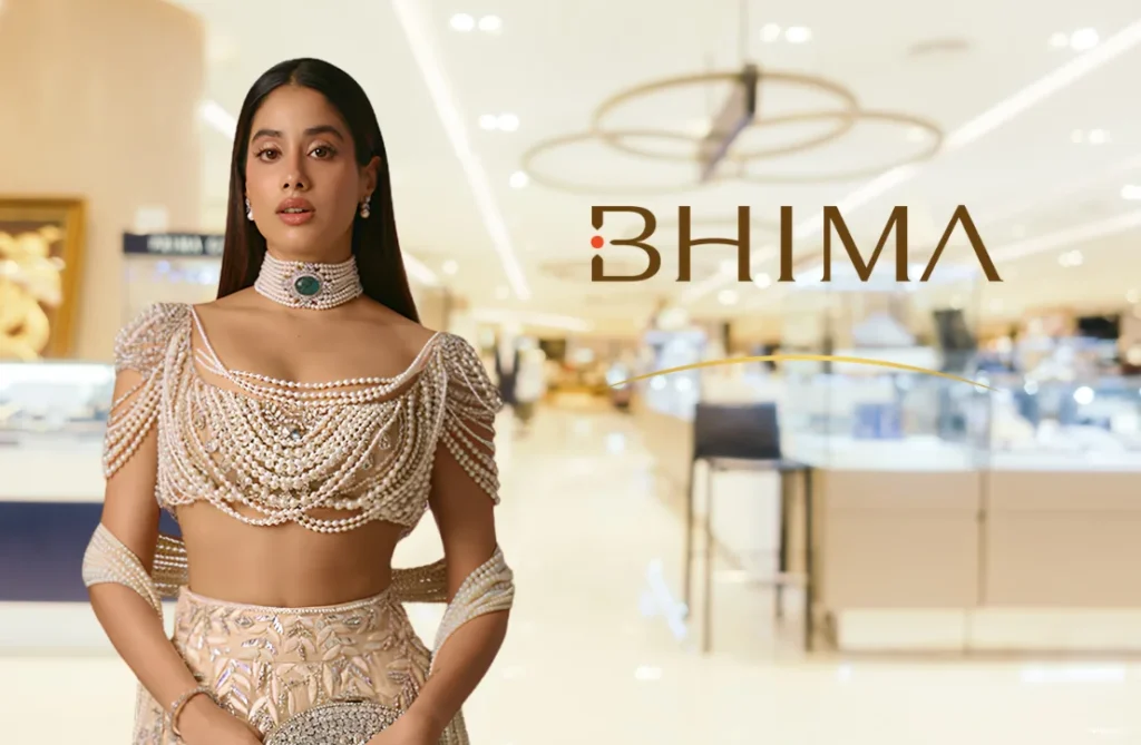 Bhima Jewellers Appoints Janhvi Kapoor as Brand Ambassador to Accelerate Pan-India Growth Bhima Jewellers stores